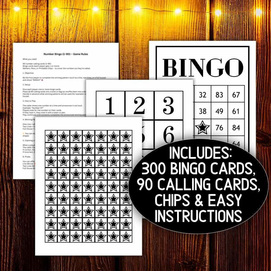 300 BINGO CARDS PRINTABLE - Image 6