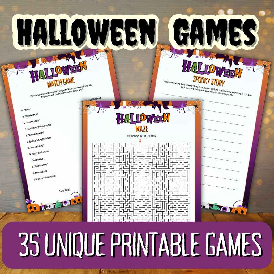 35 HALLOWEEN GAMES BUNDLE - Image 5