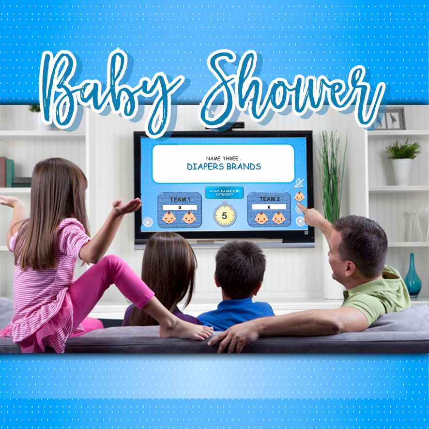 5 SECOND BATTLE BABY SHOWER BOY GAME - Image 5