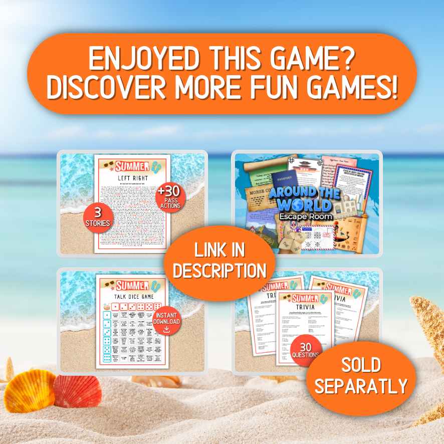 50 SUMMER BINGO CARDS - Image 9
