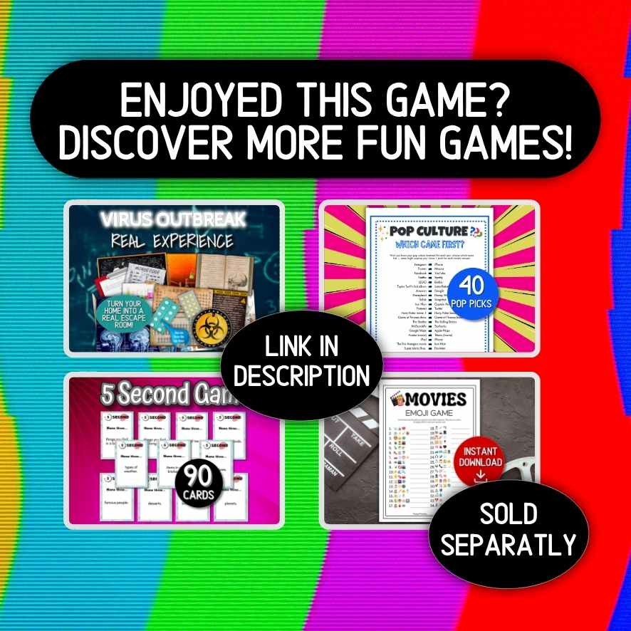 90s EMOJI SONGS GAME PRINTABLE - Image 6