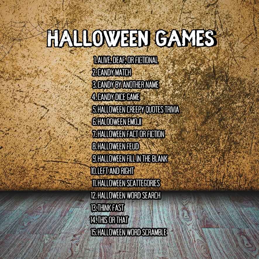 ADULT PARTY GAMES HALLOWEEN ACTIVITIES - Image 5