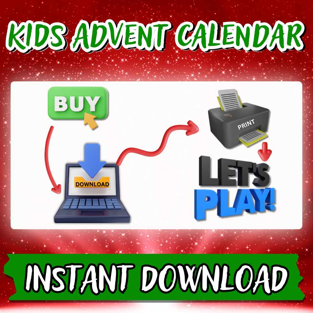 ADVENT CALENDAR FOR KIDS PRINTABLE - Image 6