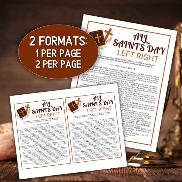 ALL SAINTS’ DAY LEFT RIGHT GAME - Image 6
