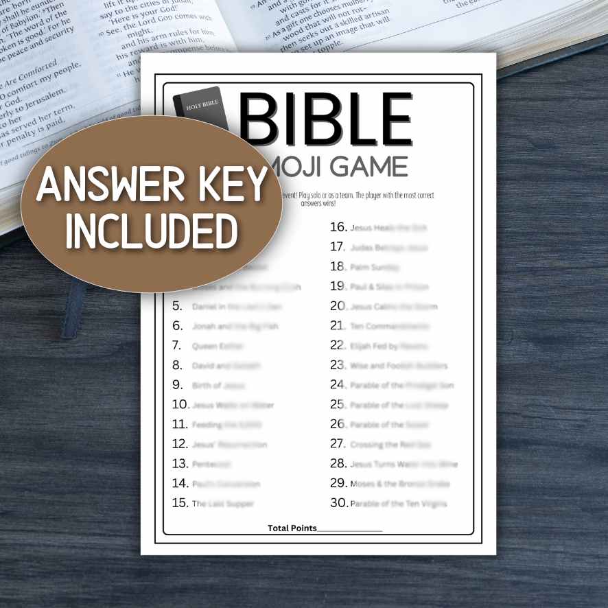 BIBLE EMOJI GAME - Image 3