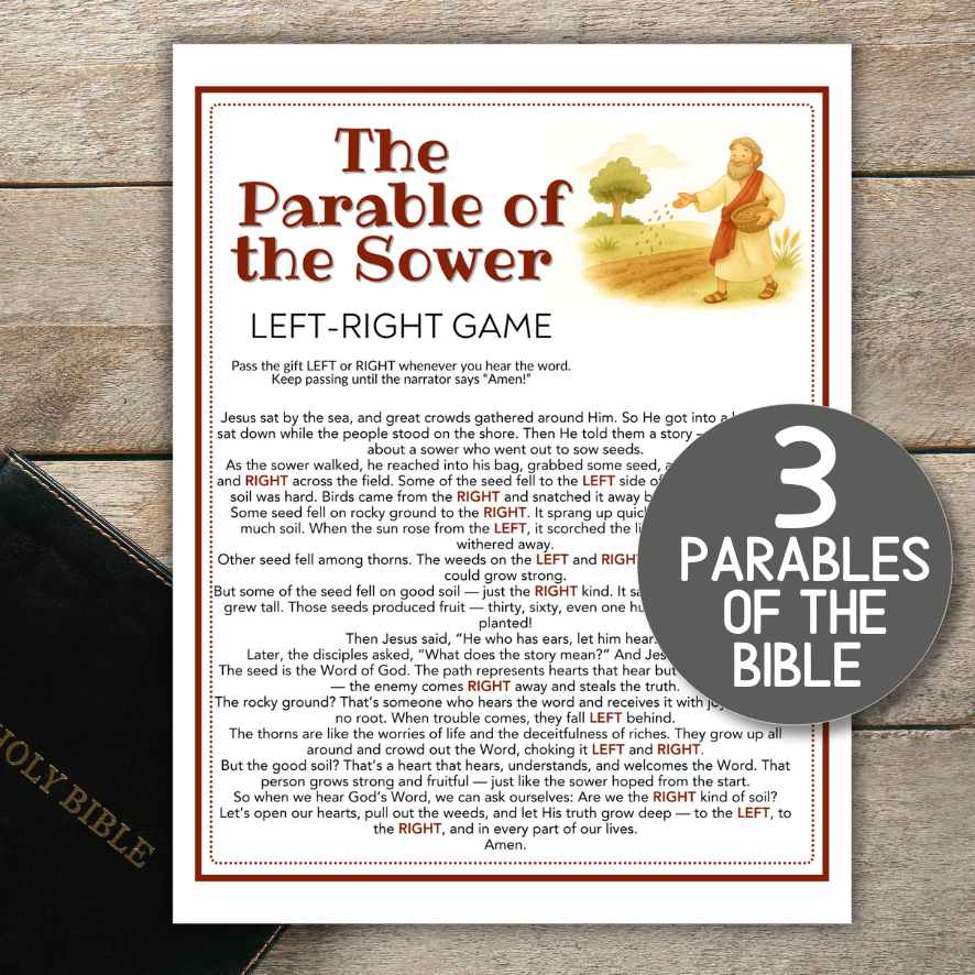 BIBLE PARABLE LEFT RIGHT GAMES - Image 3