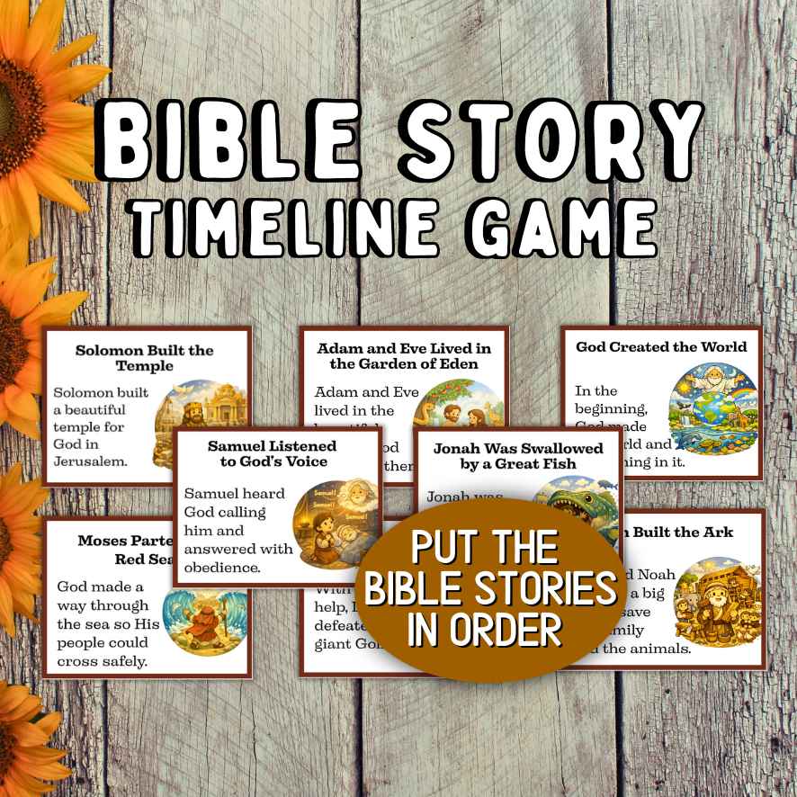 BIBLE  STORY TIMELINE  GAME FOR KIDS - Image 4