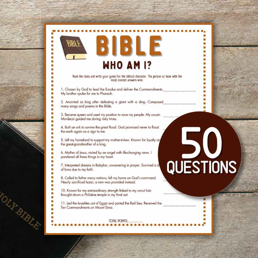 BIBLE GAMES
