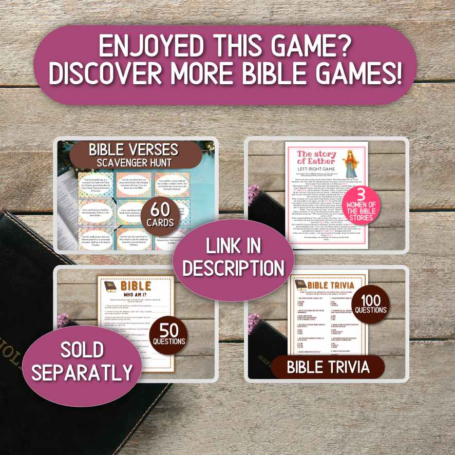 BIBLE WHO SAID IT GAME - Image 8