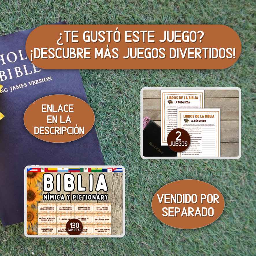 BINGO BIBLICO EN ESPAÑOL - Image 9