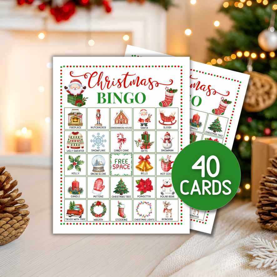 CHRISTMAS BINGO CARDS PRINTABLE - Image 5
