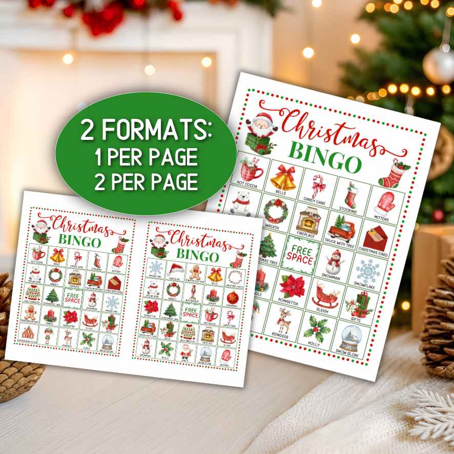 CHRISTMAS BINGO CARDS PRINTABLE - Image 8