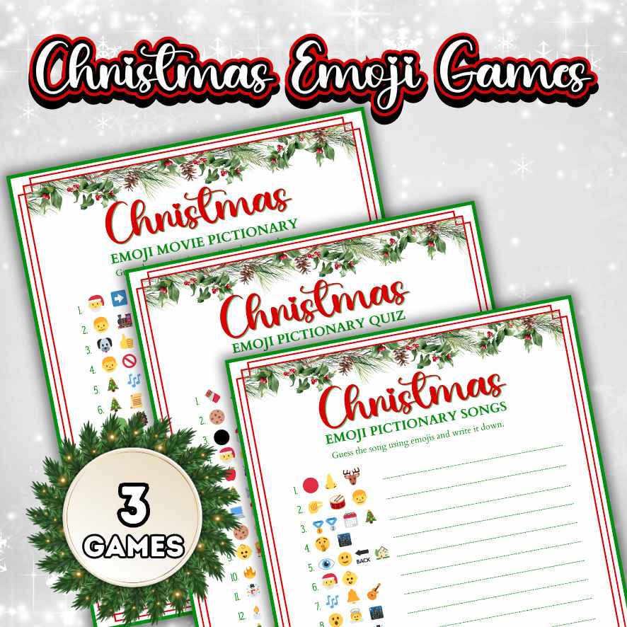 CHRISTMAS EMOJI GAMES BUNDLE