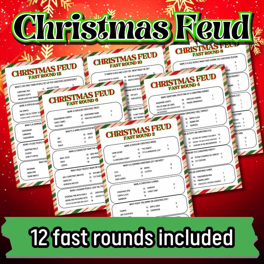 CHRISTMAS GAME PRINTABLE - Image 4
