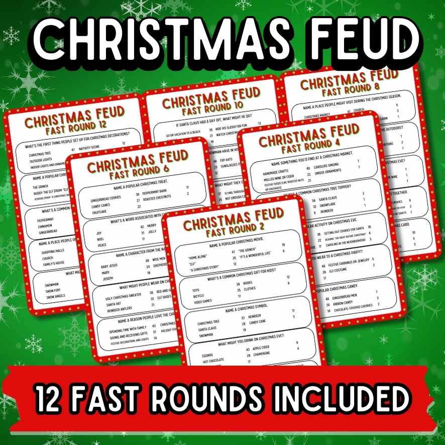 CHRISTMAS FEUD GAME - Image 6