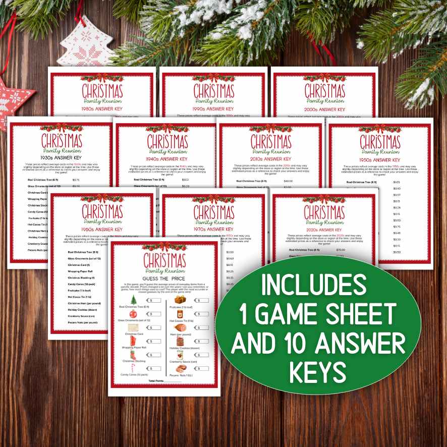 CHRISTMAS GUESS THE PRICE GAME - Image 2