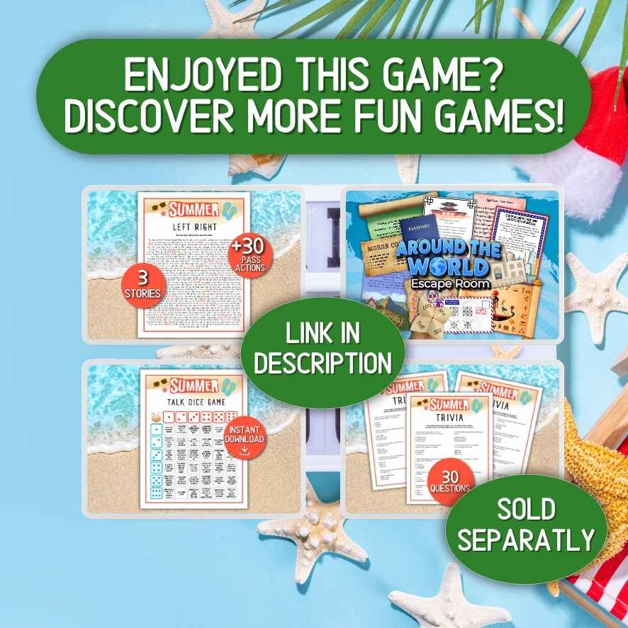 CHRISTMAS IN JULY BINGO PRINTABLE - Image 9