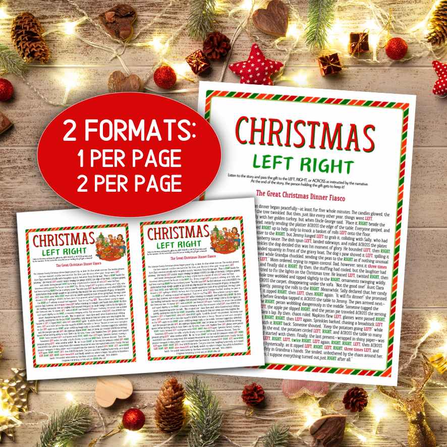 CHRISTMAS LEFT RIGHT GAME - Image 4