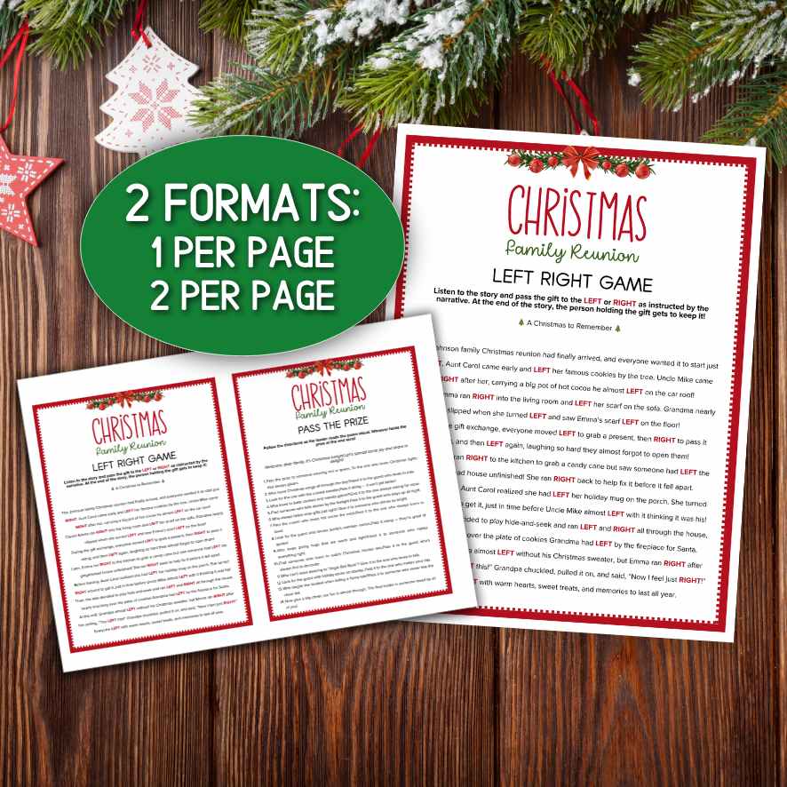 CHRISTMAS LEFT RIGHT GAMES - Image 5