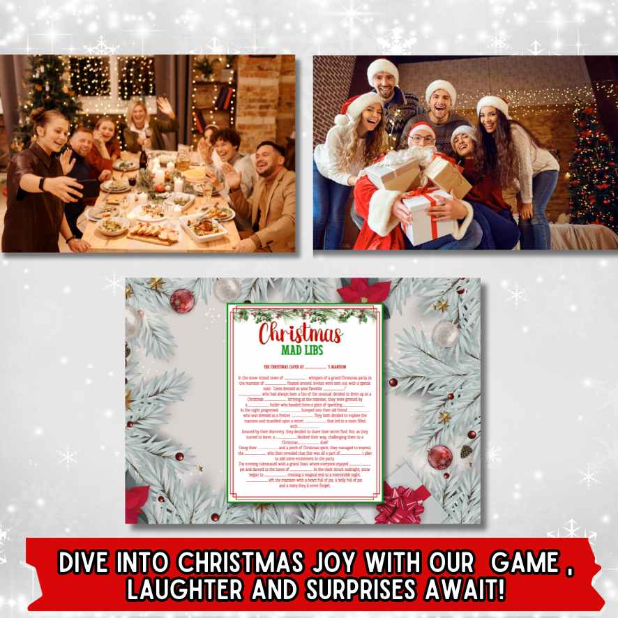 CHRISTMAS MAD LIBS PRINTABLE ACTIVITIES - Image 2