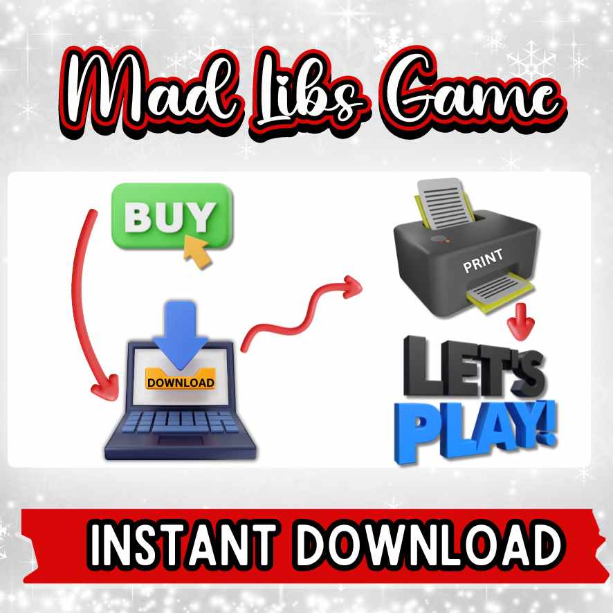 CHRISTMAS MAD LIBS PRINTABLE ACTIVITIES - Image 7