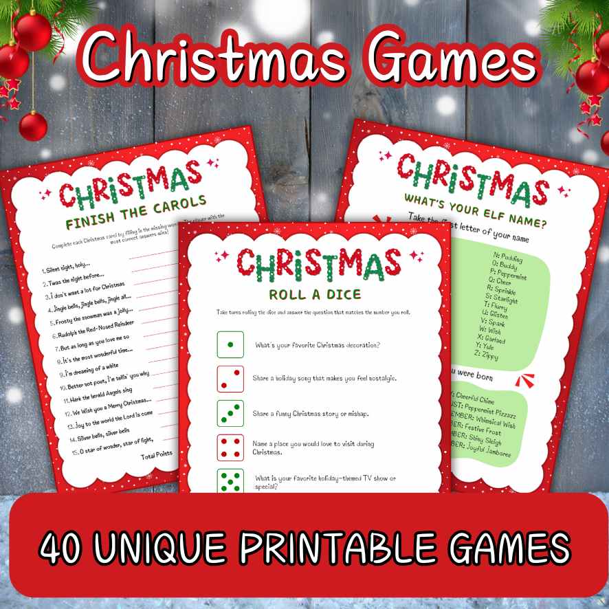 CHRISTMAS PARTY GAMES FOR ADULTS - Image 5