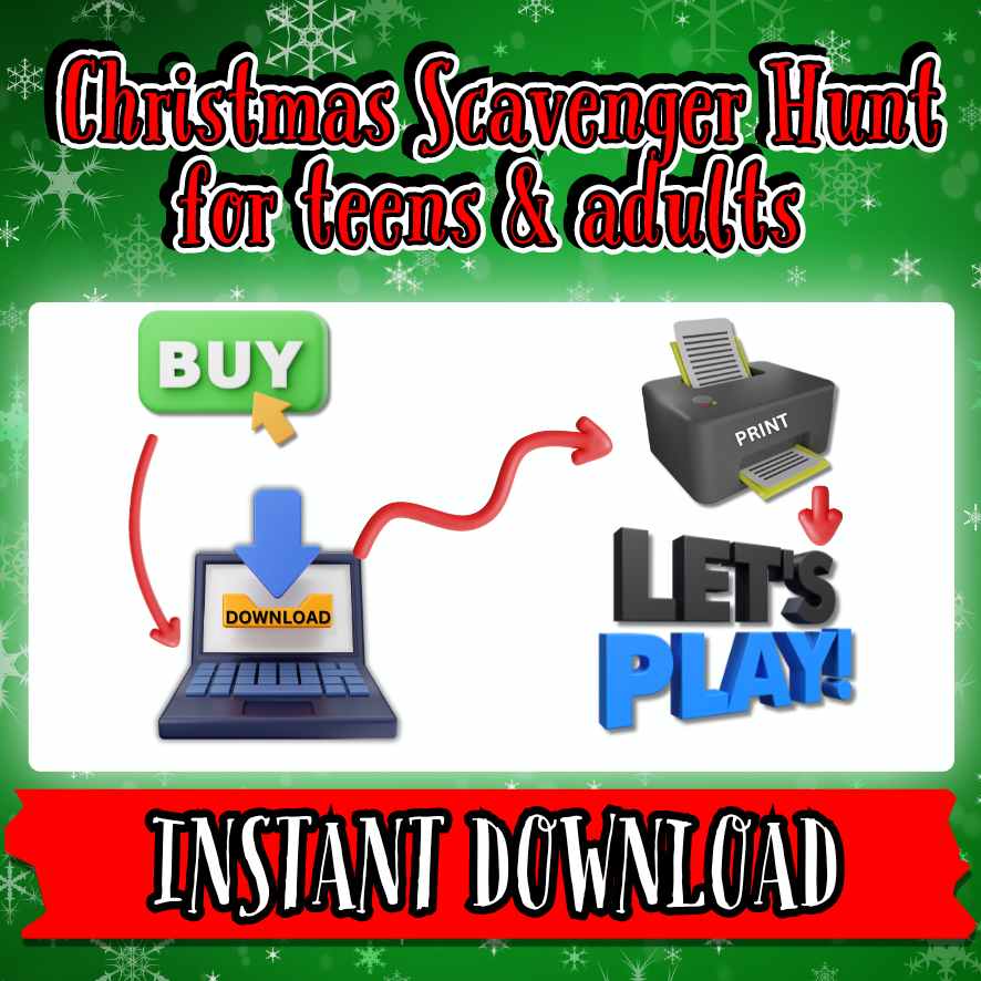 CHRISTMAS SCAVENGER HUNT FOR TEENS - Image 8