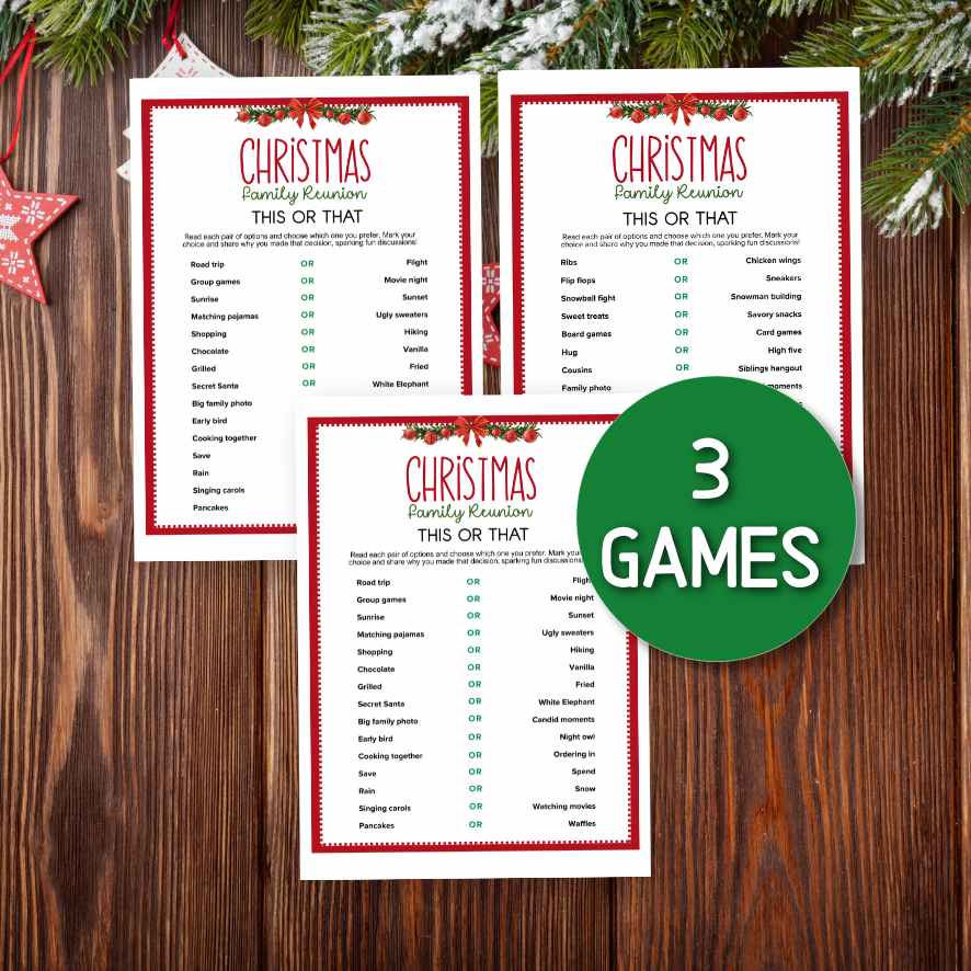 CHRISTMAS THIS OR THAT GAME - Image 2