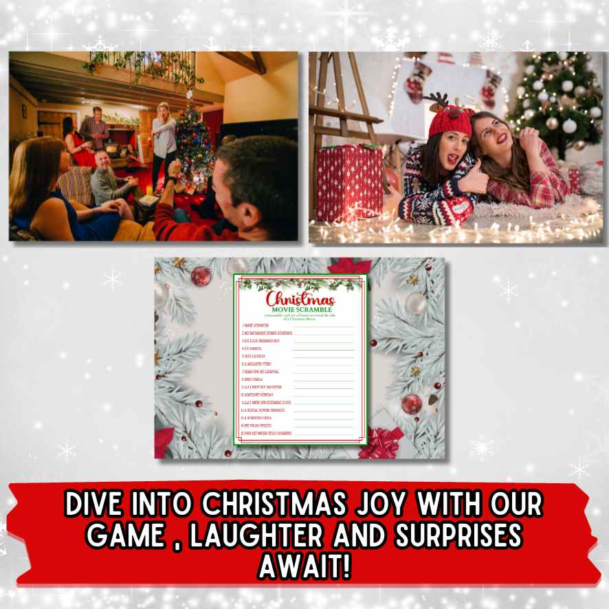 CHRISTMAS MOVIE WORD SCRAMBLE - Image 2