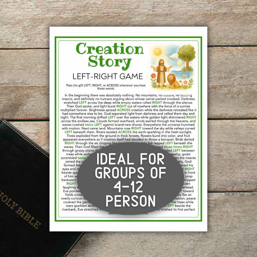 CREATION STORY LEFT RIGHT GAME - Image 3