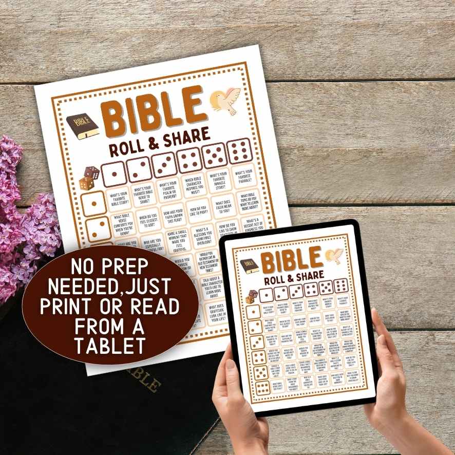 BIBLE ROLL AND SHARE DICE GAME - Image 3