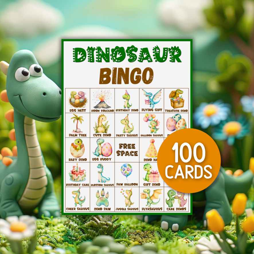 DINOSAUR BINGO GAME - Image 3