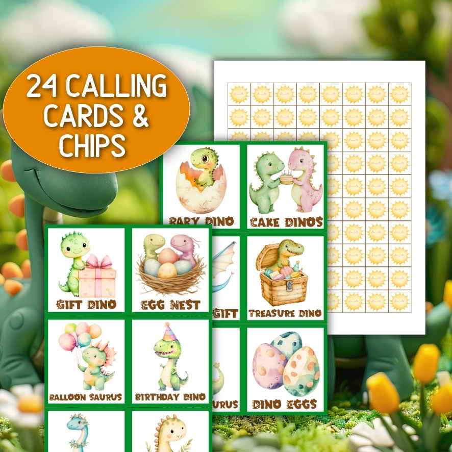 DINOSAUR BINGO GAME - Image 6