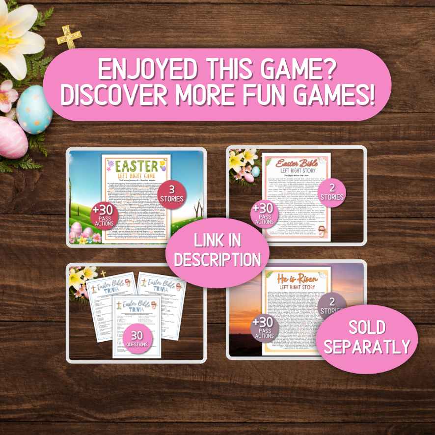 EASTER BIBLE GAMES BUNDLE PRINTABLE - Image 12