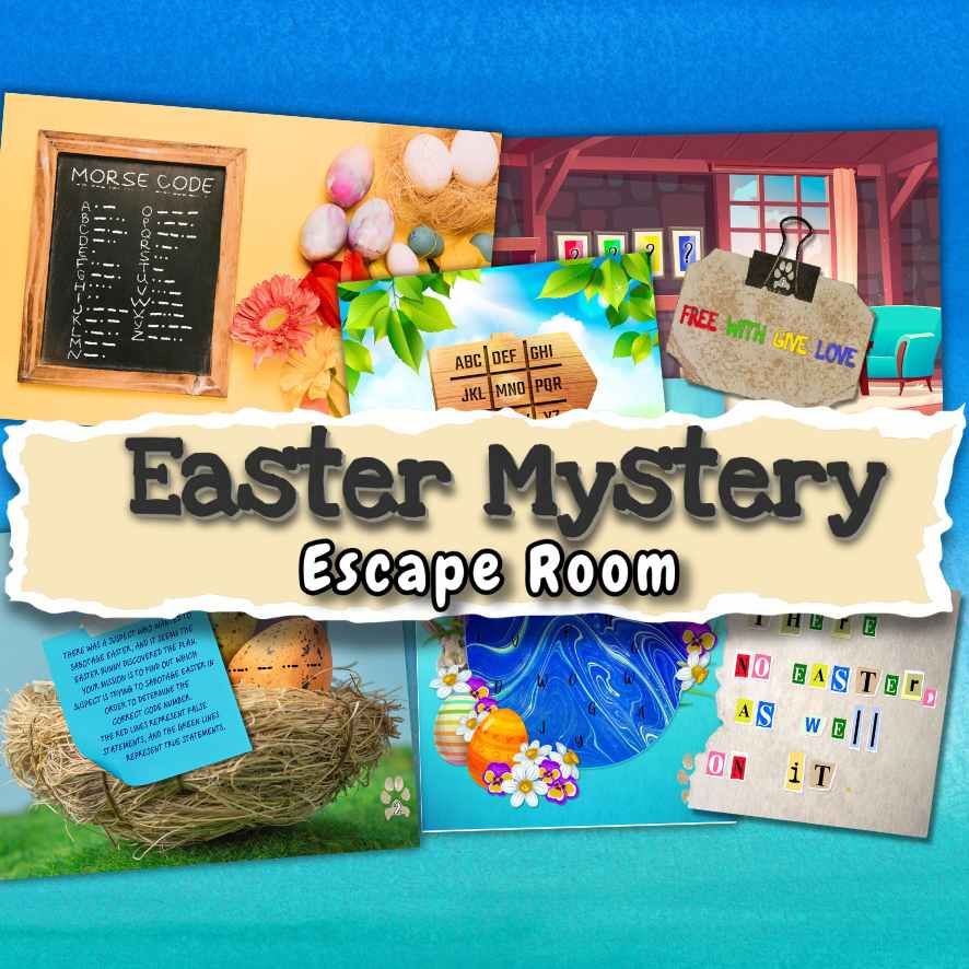 EASTER ESCAPE ROOM - PRINT AND PLAY - Image 4