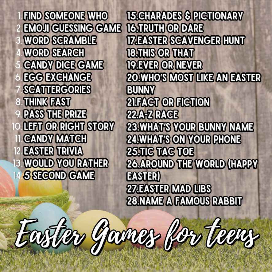 EASTER GAMES FOR TEENS - Image 4