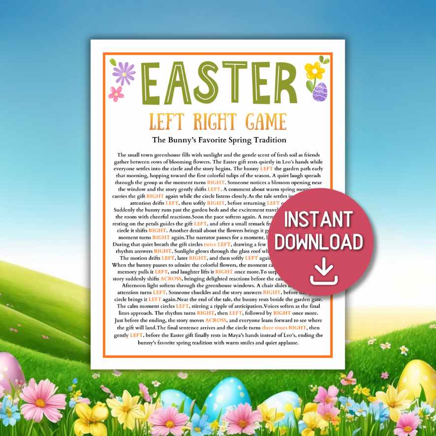 EASTER LEFT OR RIGHT GAME - Image 2