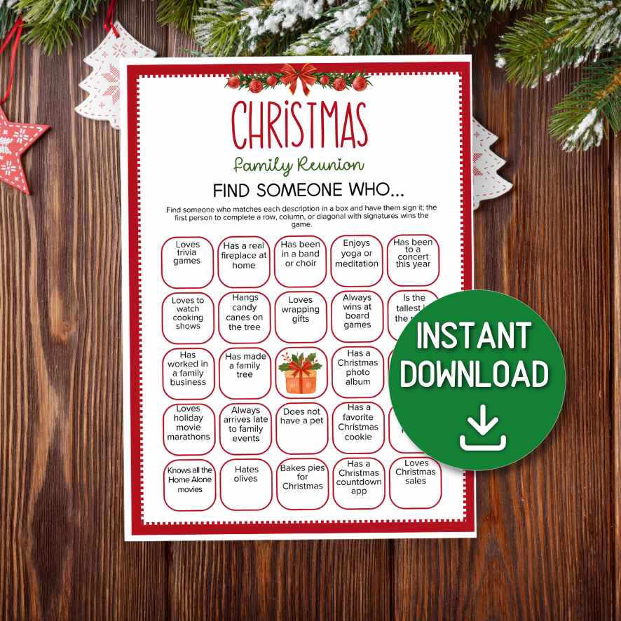 FIND SOMEONE WHO CHRISTMAS - Image 3