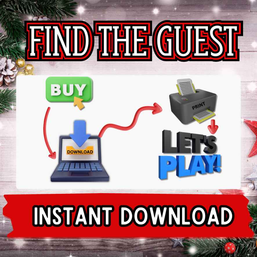 FIND THE GUEST BINGO CHRISTMAS - Image 6