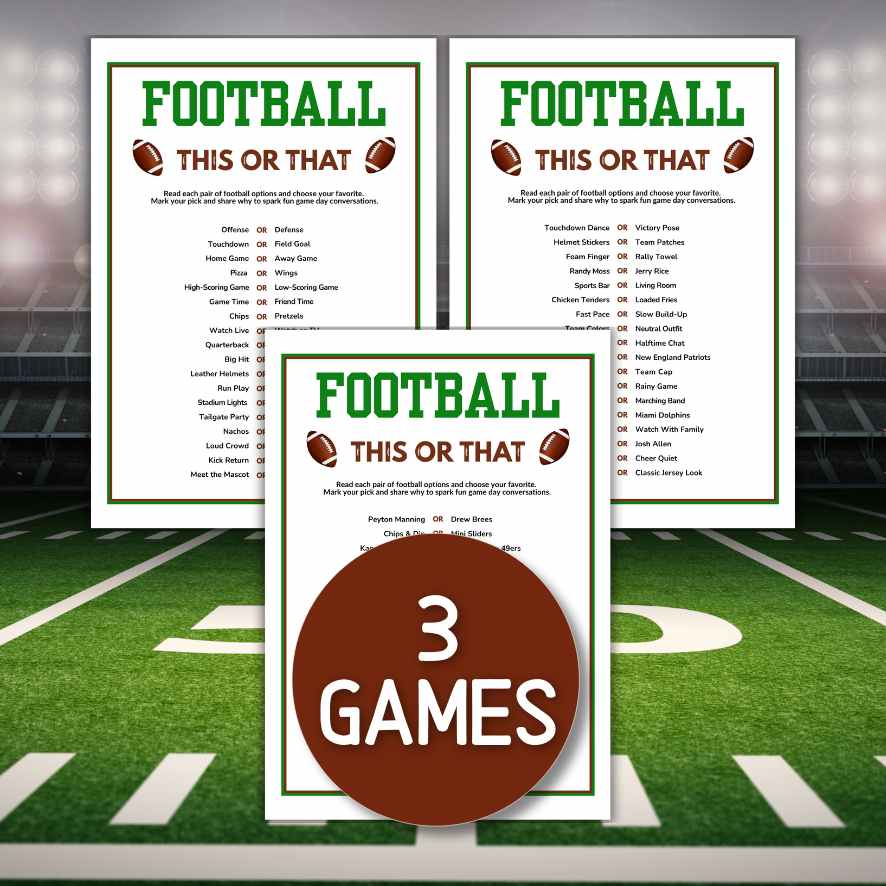 FOOTBALL THIS OR THAT GAME PRINTABLE - Image 3