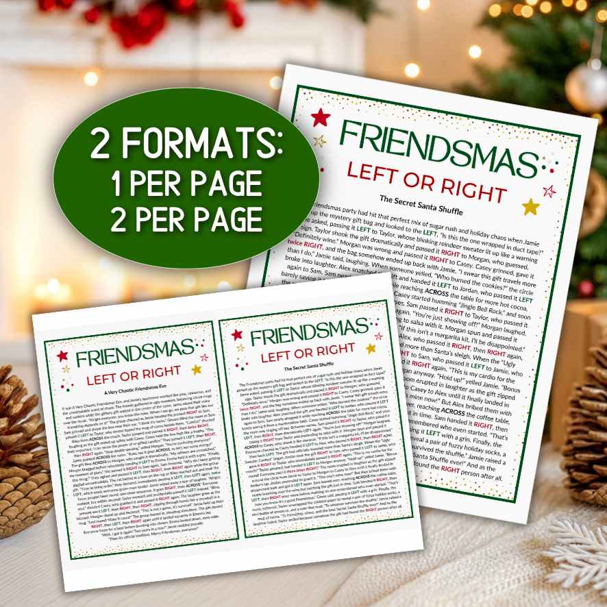 FRIENDSMAS LEFT RIGHT GAME - Image 7
