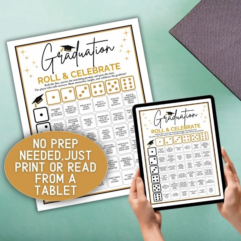 GRADUATION DICE GAME - Image 2