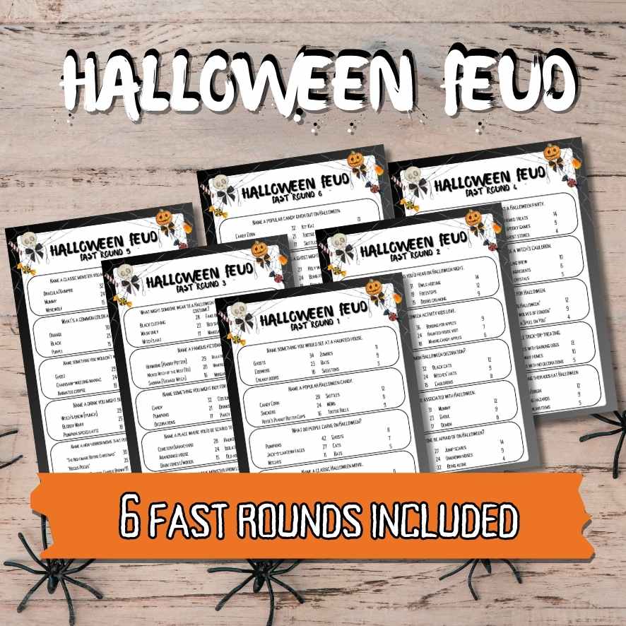 HALLOWEEN GAME FEUD PRINTABLE - Image 5