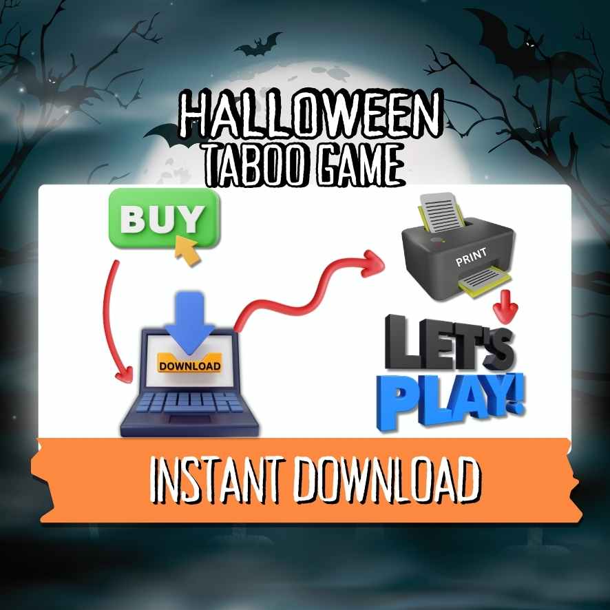 HALLOWEEN FORBIDDEN WORDS GAMES PRINTABLE - Image 7