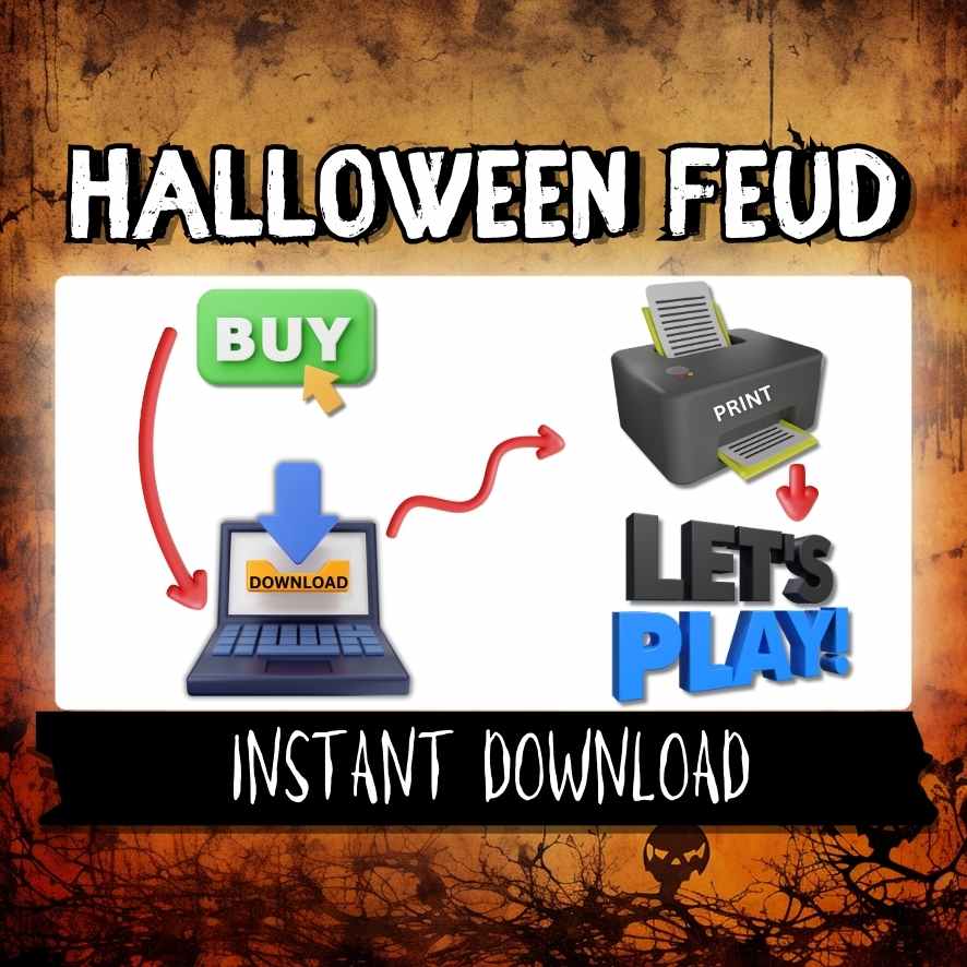 HALLOWEEN PARTY FEUD GAME SPIDER - Image 8