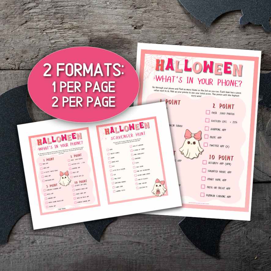 Halloween Pink Party Games - Image 7