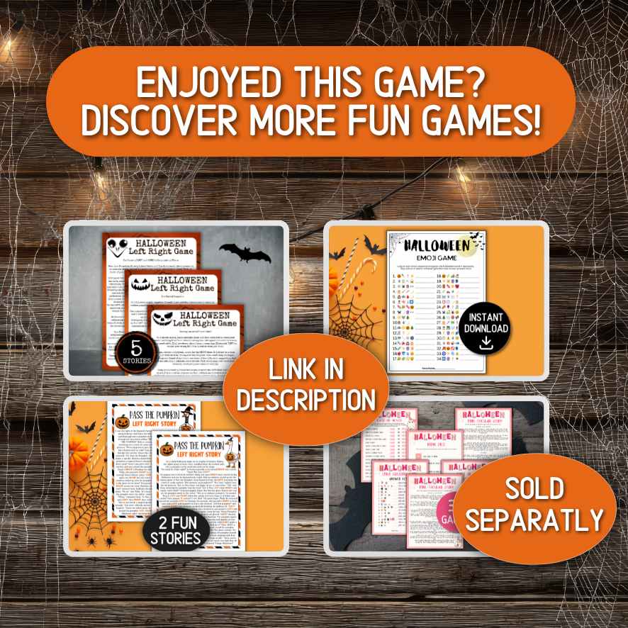 HALLOWEEN THINK FAST GAME - Image 8