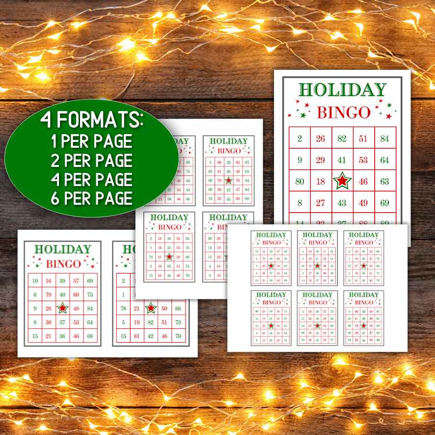 HOLIDAY BINGO CARDS - Image 6