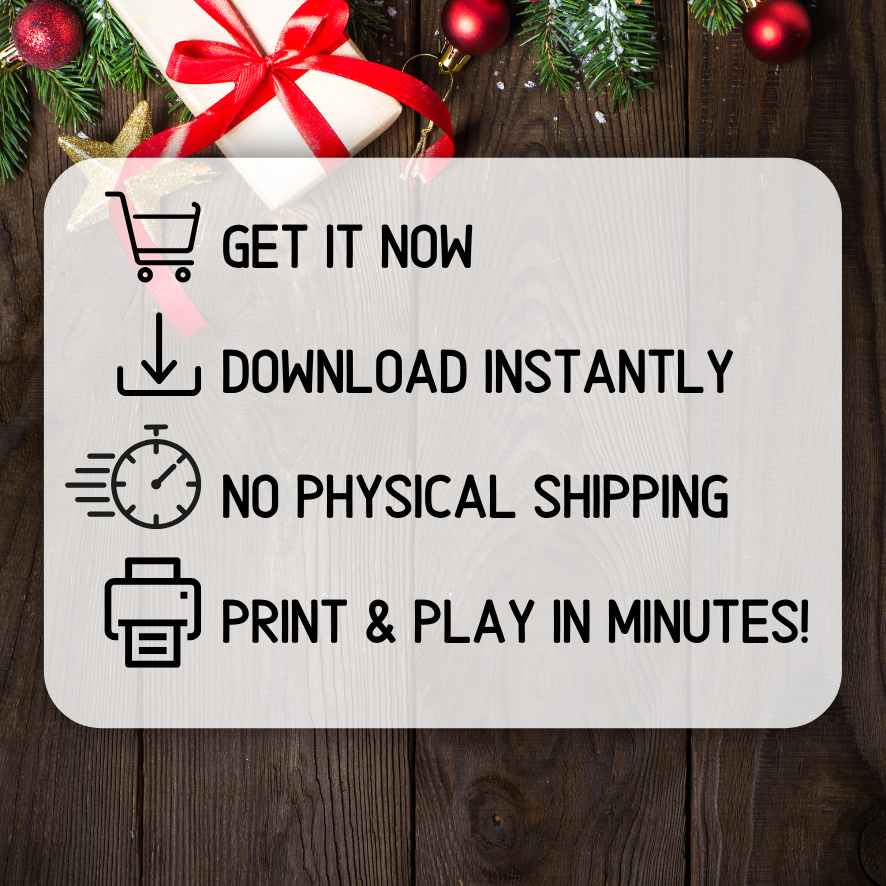 HOLIDAY GIFT EXCHANGE PRINTABLE - Image 5
