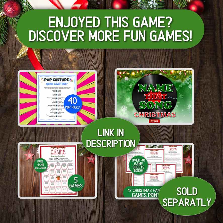 HOLIDAY GIFT EXCHANGE PRINTABLE - Image 6